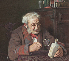 Charles Spencelayh, A Touch of Rheumatism, ND.